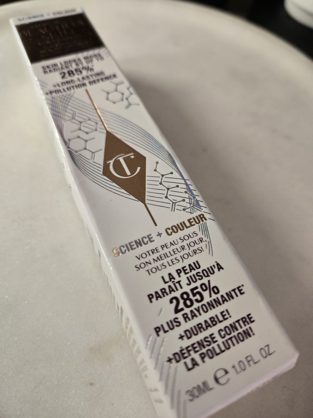 Charlotte Tilbury Foundation - Beautiful Skin- 3 Cool-NIB